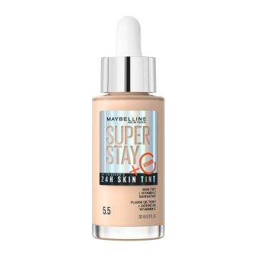 Maybelline Super Stay Skin Tint Glow Fondotinta 5.5, 30 ml