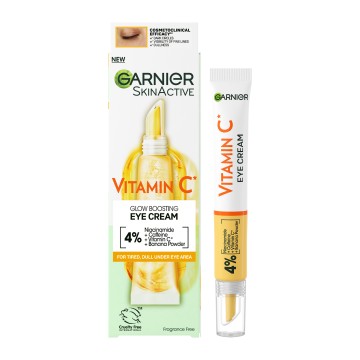 Garnier Skin Active Crème Contour des Yeux Booster d'Éclat à la Vitamine C 15 ml