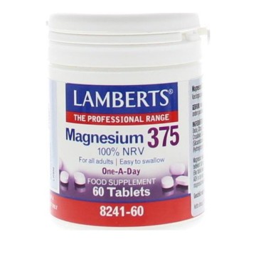 Lamberts Magnesium 375mg 100% NRV One A Day 60tabs Lamberts Magnesium 375mg 100% NRV One A Day 60tabs
