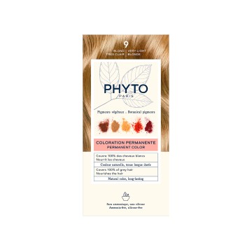 Phyto Phytocolor Μόνιμη Βαφή Μαλλιών 9 Ξανθό Πολύ Ανοιχτό Phyto Phytocolor Μόνιμη Βαφή Μαλλιών 9 Ξανθό Πολύ Ανοιχτό