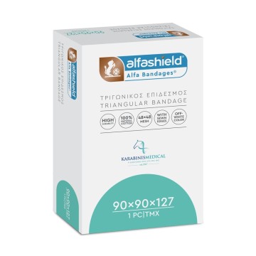 Alfashield Triangular Bandage 90x90x127, 1pc