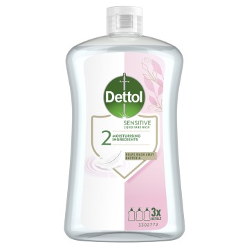 Dettol Sensitive Liquid Hand Wash Refill, 750ml