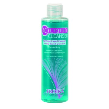 Froika Ac Liquid Cleanser, Απαλός Καθαρισμός με Εξυγιαντική Δράση Λ... Froika Ac Liquid Cleanser, Απαλός Καθαρισμός με Εξυγιαντική Δράση Λ...