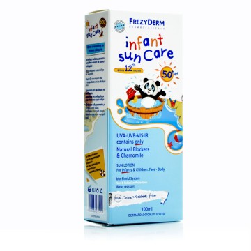 Frezyderm Infant Sun Care SPF 50+ Mbrojtje nga dielli për foshnjat dhe fëmijët, 100ml