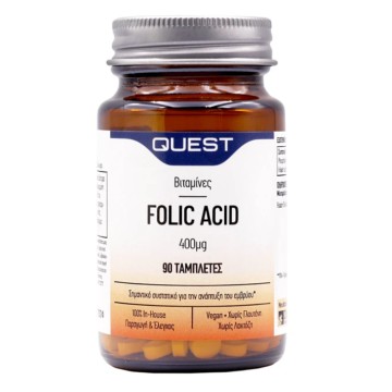 Quest Acide folique 400 mg 90 comprimés