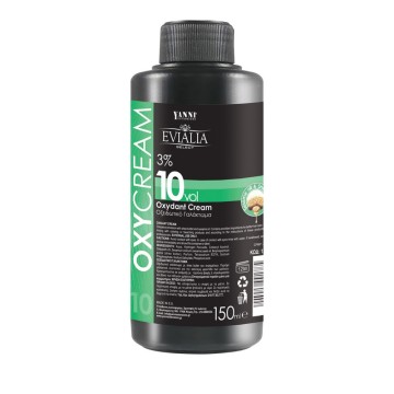 Yanni Evialia Oxycream Oxidizing Emulsion 10V 3% для разглаживания и открытия тон в тон с кунжутным маслом и маслом ши 150мл