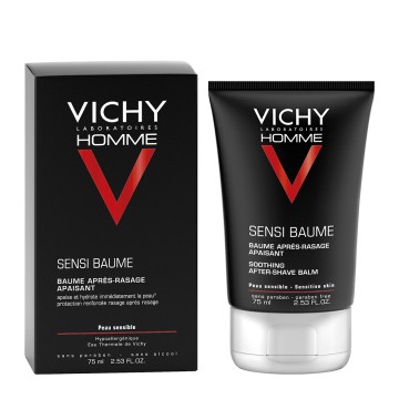 Vichy HOMME SENSI BAUME After shave για μετά το ξύρισμα κατά των ερεθισμών, 75ml