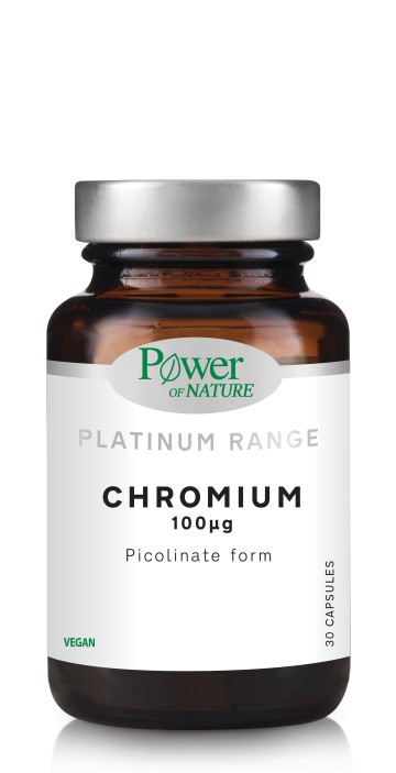 Power Health Platinum Range Chromium 100μg 30 Caps