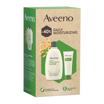 Aveeno Promo Ежедневное увлажняющее очищающее средство для тела 500 мл и увлажняющий лосьон для тела 200 мл