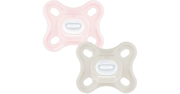 Mam Comfort Πιπίλα Σιλικόνης Ροζ/Μπεζ 3-12m, 2 τεμάχια Mam Comfort Πιπίλα Σιλικόνης Ροζ/Μπεζ 3-12m, 2 τεμάχια