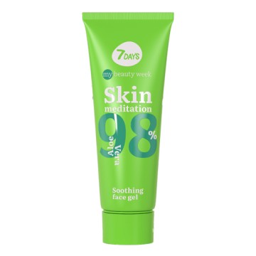 7Days Skin Meditation Soothing Face Gel with Aloe Vera, 80ml 7Days Skin Meditation Soothing Face Gel with Aloe Vera, 80ml