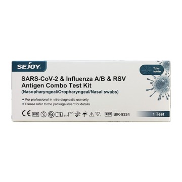Sejoy Sars-CoV-2 & Influenza A/B & RSV Antigen Combo Test, 1 τεμάχιο Sejoy Sars-CoV-2 & Influenza A/B & RSV Antigen Combo Test, 1 τεμάχιο