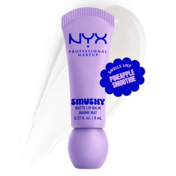 Nyx Professional Makeup Smushy Matte Lip Balm 01 Sugar Smush, 8ml Nyx Professional Makeup Smushy Matte Lip Balm 01 Sugar Smush, 8ml