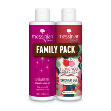 Messinian Spa Promo Shower Gel Glamorous & Mysterious Scent 300ml &... Messinian Spa Promo Shower Gel Glamorous & Mysterious Scent 300ml &...