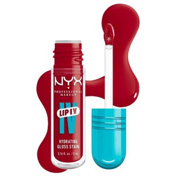 Nyx Lip I.V. Hydrating Gloss Stain 22 Cherry Drenched, 5ml