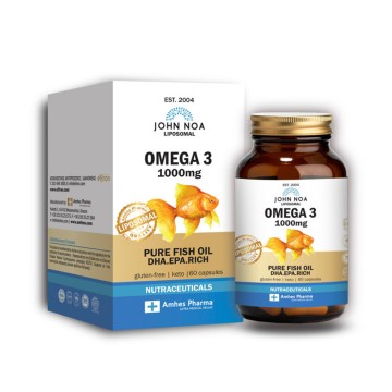 John Noa Liposomal Omega 3 1000mg, 60 κάψουλες John Noa Liposomal Omega 3 1000mg, 60 κάψουλες