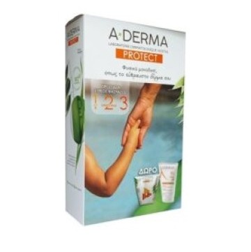 A-Derma Protect Children's Sunscreen Face & Body & Bag SPF50 150ml