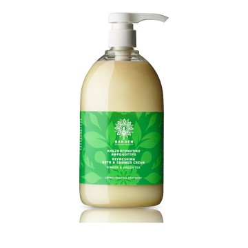 Jardin des Panthénols Bain Moussant Aromatique Gingembre & Thé Vert 1000ml