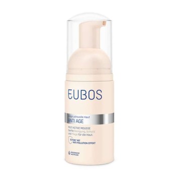 Shkumë e butë për pastrimin e fytyrës Eubos Anti Age Multi Active mousse 100ml