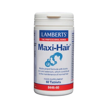 Fórmula fortalecedora y anticaída del cabello Lamberts Maxi Hair...