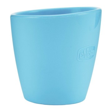 Chicco Easy Mug Μίνι Ποτηράκι Σιλικόνης Σιέλ 6m+