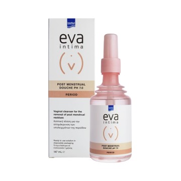 Intermed Eva Intima Period Post Menstrual Douche pH 7.0 147ml Intermed Eva Intima Period Post Menstrual Douche pH 7.0 147ml