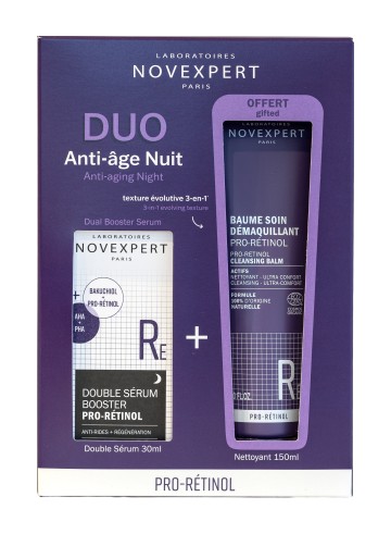 Novexpert Promo Pro Retinol Double Booster Serum 30ml & Cleansing ... Novexpert Promo Pro Retinol Double Booster Serum 30ml & Cleansing ...