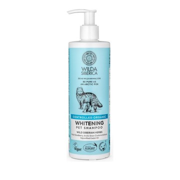 Natura Siberica Wilda Siberica Shampoo per animali sbiancante per manto bianco 400 ml