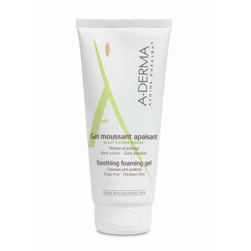 A-Derma Gel Moussant Apaisant, Cleansing Gel for the whole Family 200ml
