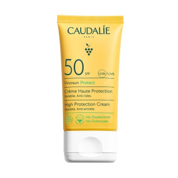 Caudalie Vinosun Protect Crème Haute Protection Spf 50, 50 ml
