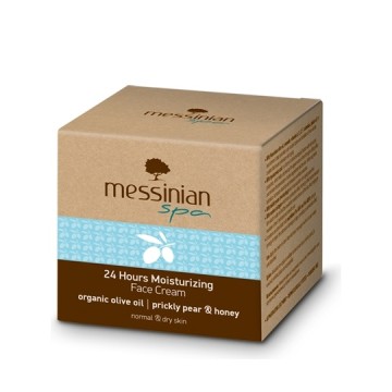 Messinian Spa 24h Moisturizing Face Cream Prickly Pear-Honey for No...