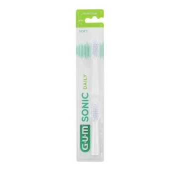 GUM Sonic Daily Soft 4110 Ανταλλακτικές Κεφαλές για Ηλεκτρική Οδοντ... GUM Sonic Daily Soft 4110 Ανταλλακτικές Κεφαλές για Ηλεκτρική Οδοντ...