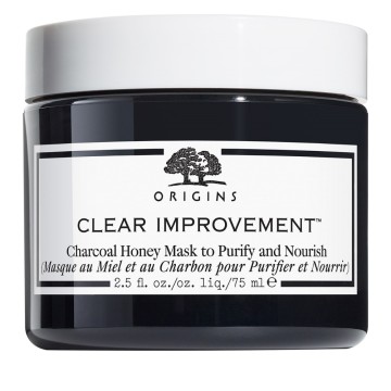 Origins Clear Improvement™ Active Charcoal Honey Mask per purificare e nutrire Nuovo 75ml