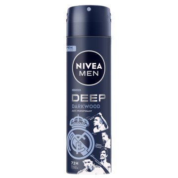 Nivea Men Deep Darkwood Deodorant Spray 72h, 150ml Nivea Men Deep Darkwood Deodorant Spray 72h, 150ml