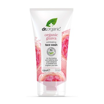 Dr. Organic Guava Detergente viso esfoliante 150 ml