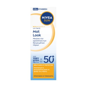 Nivea Sun Mat Look Face Cream SPF50+, 40ml