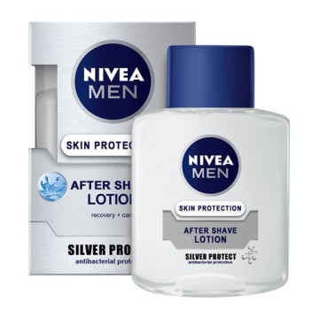 Nivea Lotion Après-Rasage Silver Protection 100 ml