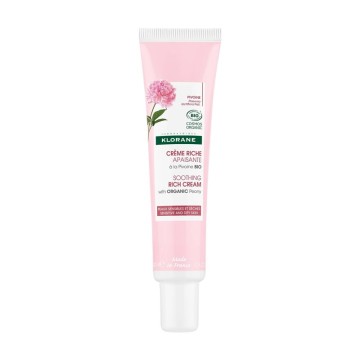 Klorane Pivoine Crème Riche Apaisante à la Pivoine Bio 40 ml