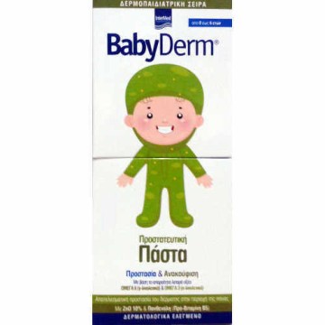 Intermed Babyderm Pâte Protectrice 0-6 Ans, Pâte Protectrice, Protection & Soulagement 125 ml