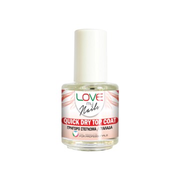 Yanni Love My Nails Quick Dry Top Coat-Grig. Сушка -16мл