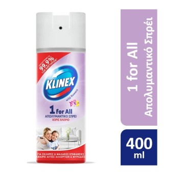 Klinex 1 For All Дезинфицирующий спрей 400мл