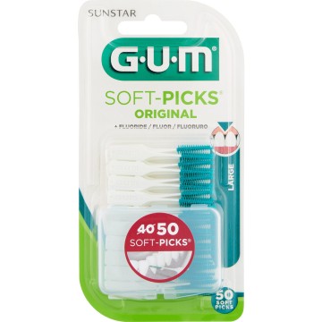 Gum 634 Soft Picks Large 50 бр