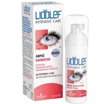 Lidblef Intensive Care Eyelid Foam, 50ml