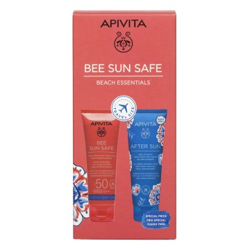 Apivita Promo Bee Sun Safe Qumësht Hydra Fresh për fytyrën dhe trupin SPF50 100ml dhe pas diellit 100ml