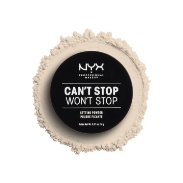 NYX Professional Makeup Maquillage professionnel Cant Stop Wont Stop Poudre fixante 6g
