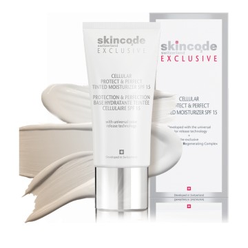 Skincode Exclusive Cellular Protect & Perfect Hydratant Teinté SPF15 30 ml