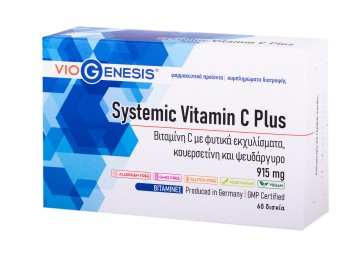 Viogenesis Vitamine C Systémique Plus 915 mg 60 comprimés