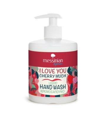 Messinian Spa Lavaggio Mani Liquido I Love You Cherry Much 400ml