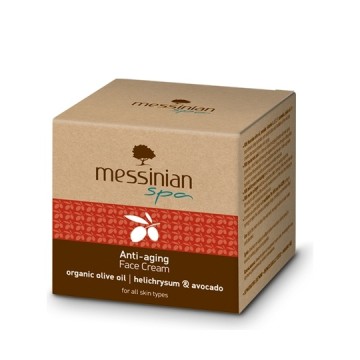 Messinian Spa Anti-Aging Face Cream Avocado-Helichrysum (Αβοκάντο-Ε...