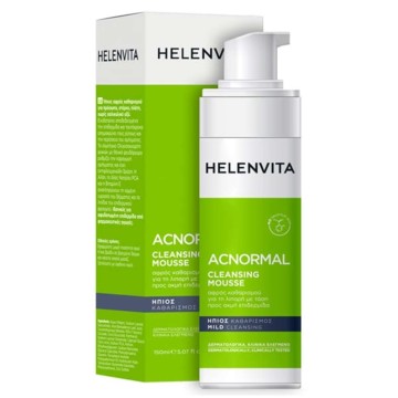 Helenvita ACNormal Cleansing Mousse, Αφρός Καθαρισμού για Λιπαρές-Α...